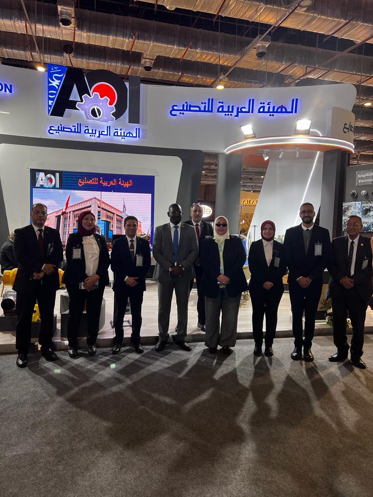 The Activities of the second day of the participation of the Arab Organization for Industrialization in the first international fair for industry