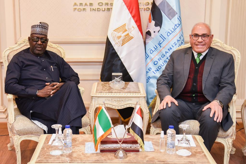 Discussions of the Chairman of the Arab Organization for Industrialization and the Nigerian Minister of Power
