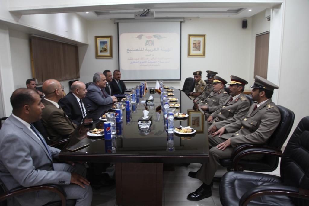 The AOI receives a Qatari military delegation