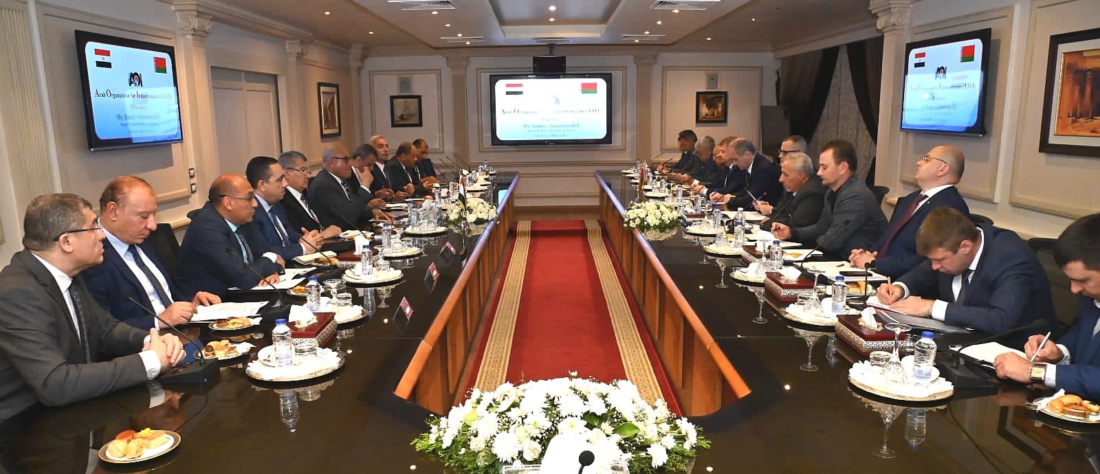 The Chairman  of the AOI confirms   The AOI's interest in strengthening partnership and attracting investments with international expertise   in all industrial fields