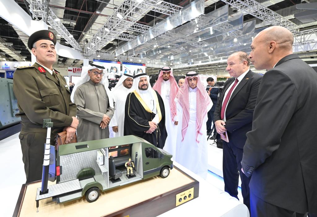 The Chairman of the Saudi Defense Industries Authority praises the advanced manufacturing capabilities of the AOI’s products