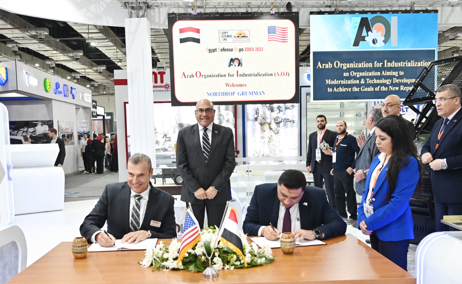 The AOI  welcomes serious partnerships Singing a memorandum of understanding with major American international companies
