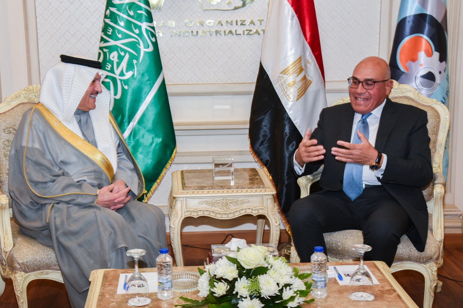 The AOI strengthens bridges of Egyptian-Saudi cooperation Singing  a Memorandum of Understanding With the Egyptian-Saudi alliance   (City Edge, ALUPCO Industrial and Okta International)