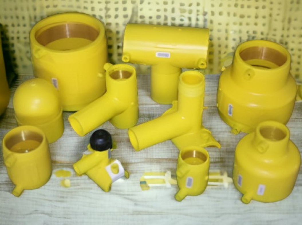 Gas Poly-Ethylene  fittings