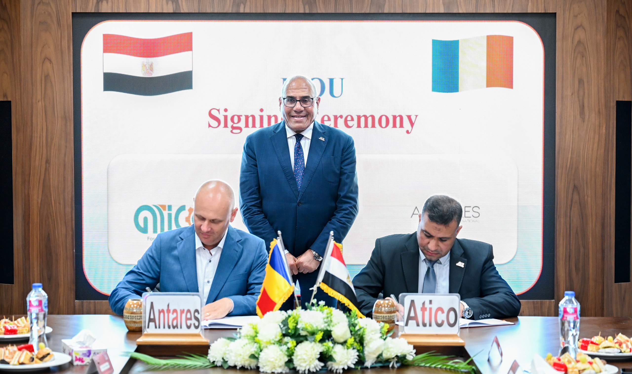 Atico Wood Industries Factory  Signs a Memorandum of Understanding for Partnership with the Romanian International Company Antares