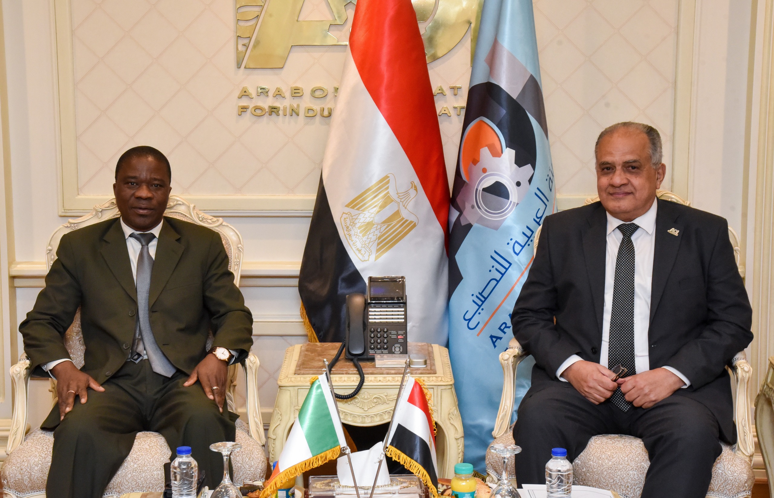 The AOI  receives the Ambassador of the Republic of Côte D’ivoir in Cairo