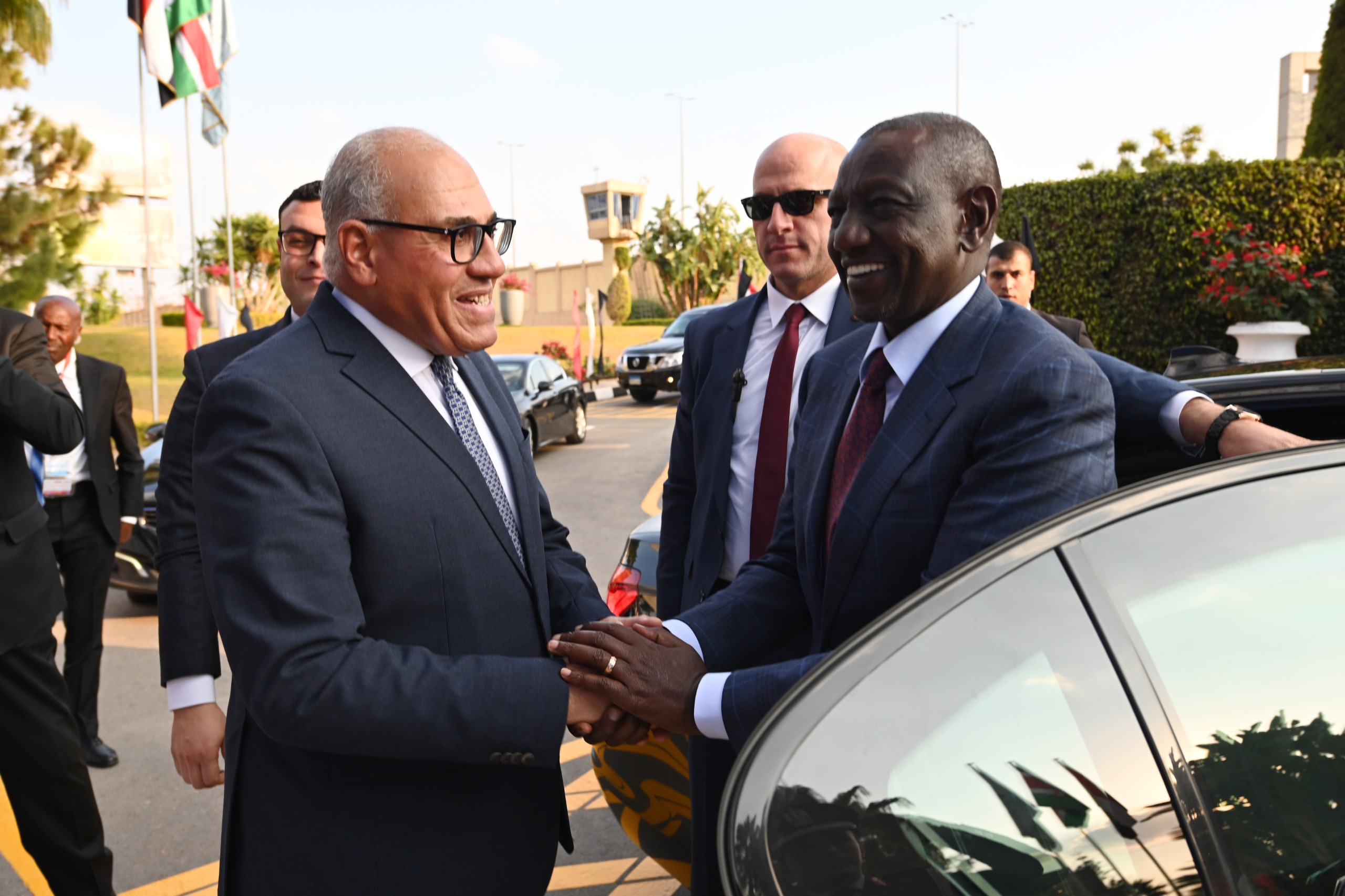 The  President of the sisterly Republic of Kenya visits the Arab Organization for Industrialization , Praising the advanced manufacturing capabilities of the AOI