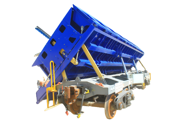 side dump wagon
