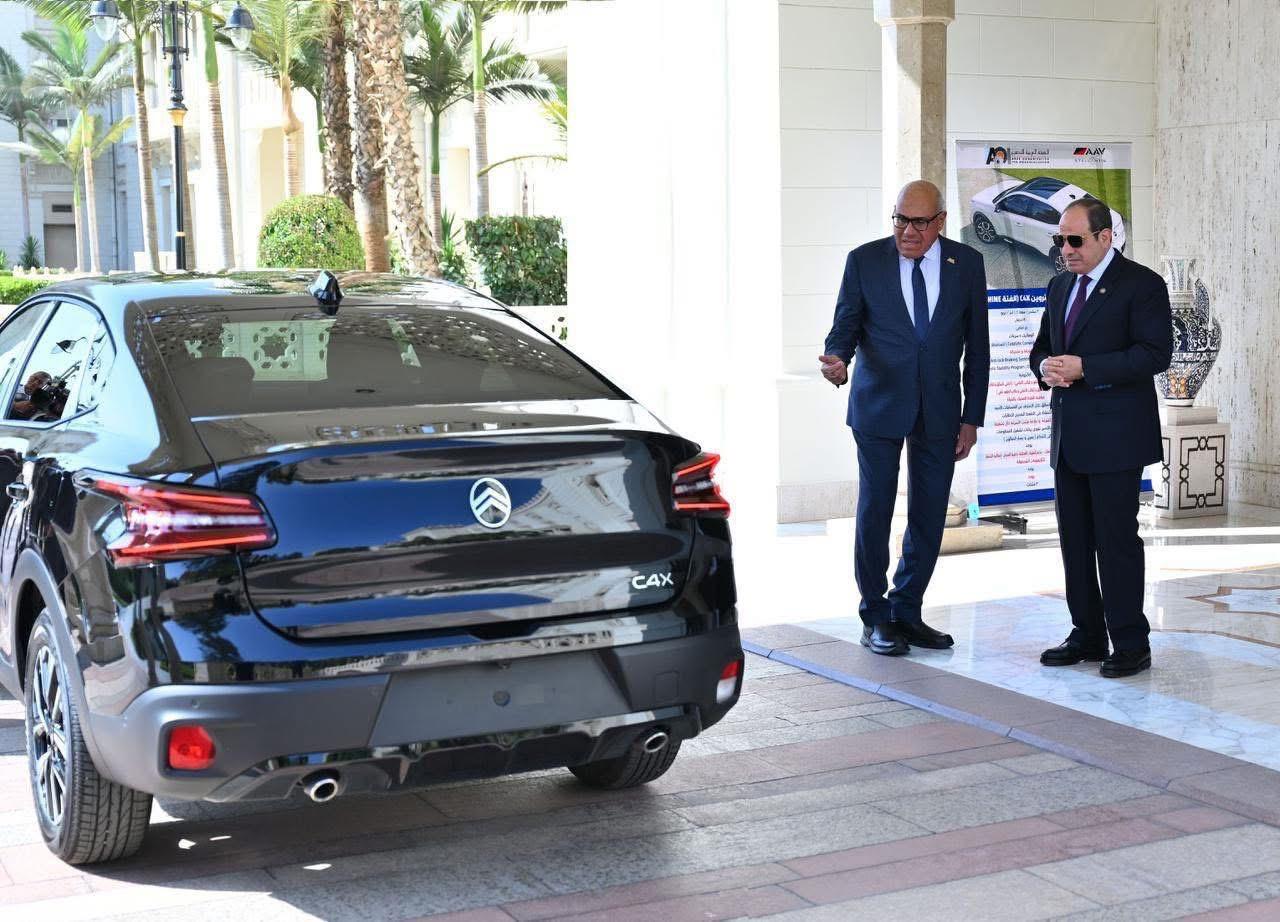 The President of the Republic meets with the Chairman of the Arab Organization for Industrialization