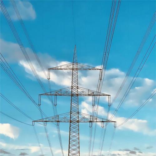 Manufacturing & Galvanizing Electrical Tower for medium pressure