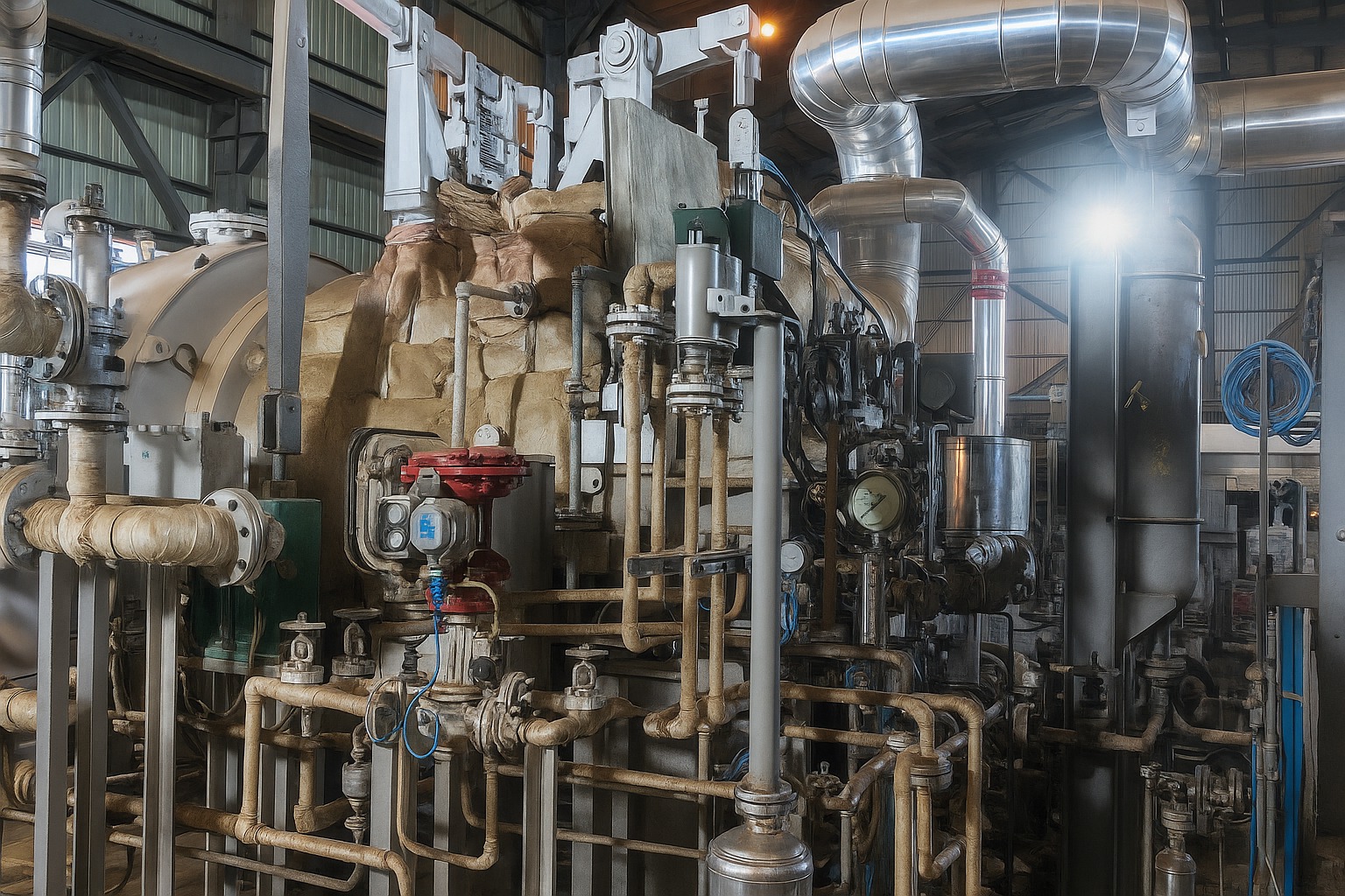 For the first time in Egypt, the (AOI) factories have succeeded in overhauling and repairing turbines at nitrogen fertilizer plants in Egypt.