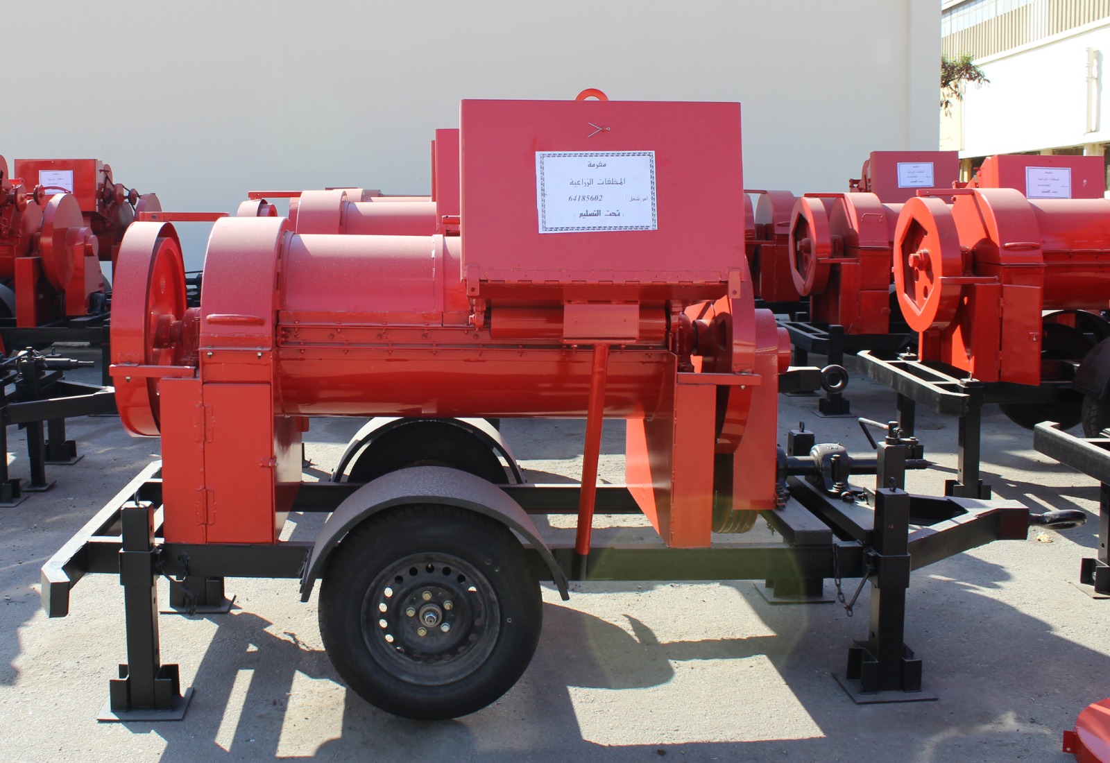 مفرمة المخلفات الزراعية