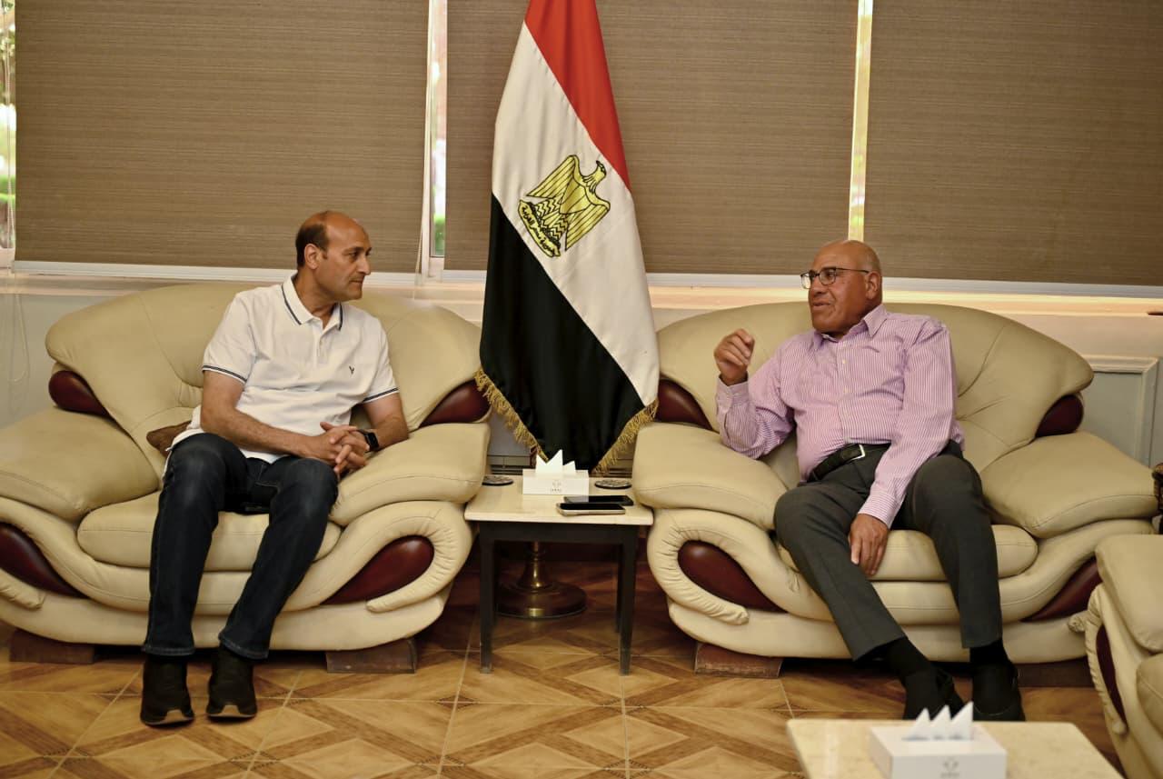 رئيس الهيئة العربية للتصنيع يتفقد ميدانيا آخر مستجدات تنفيذ مشروعات المبادرة الرئاسية "حياة كريمة ١"  بقرى محافظة أسيوط