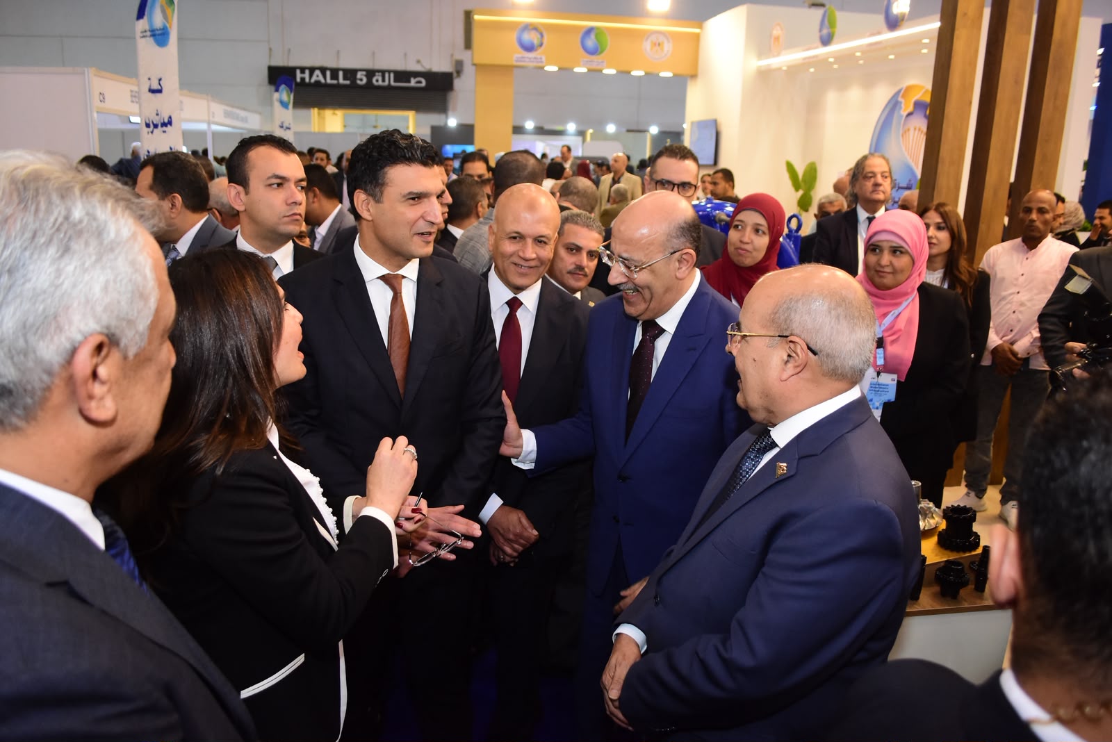 مشاركة متميزة للهيئة العربية للتصنيع في المعرض والمؤتمر الدولي لتكنولوجيا المياه والصرف الصحي وتحلية المياه وإعادة الاستخدام ومعالجة وتدوير المخلفات