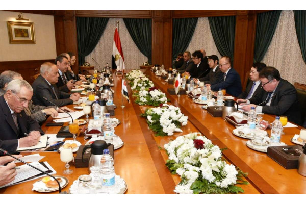 The Arab Organization for Industrialization receives a delegation of Mitsubishi International Corporation of Japan