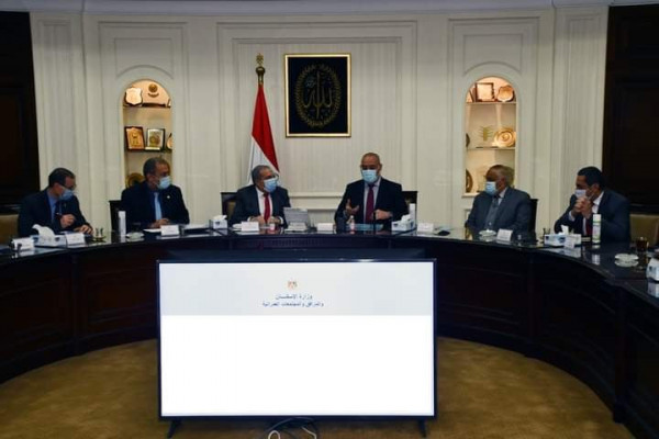 The Minister of Housing and Military Production and the President of the Arab Organization for Industrialization are discussing ways to provide "a dignified life" tasks