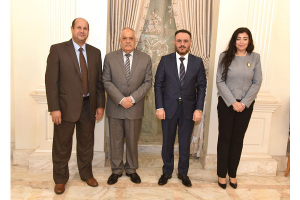 The talks of the Chairman of the Arab Organization for Industrialization with a number of Libyan ministers Agreeing to form a joint committee to exchange industrial experiences