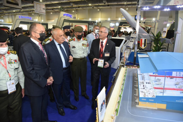 Intense activity of the Arab Organization for Industrialization in EDEX2021 within the activities of the second day of the exhibition